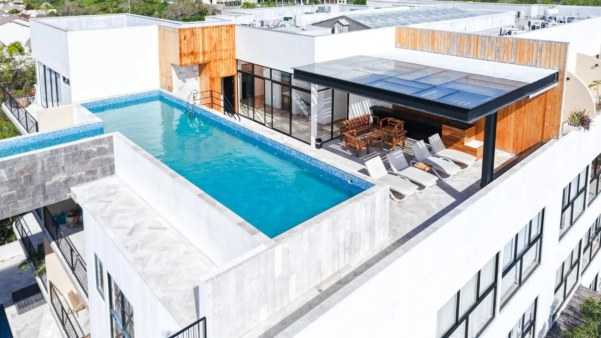 Aldea Zama Apartment King Bed Sofa Kitchen Full Gym Wifi Cinema Tulum 0*,  Mexiko
